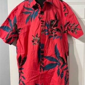 Volcom Hawaiian print Men's button up